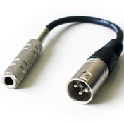 Resim Xlr Erkek-6.3 mm Dişi Çevirici Kablo 