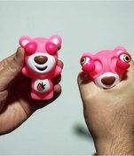 Resim labubu sepeti Pörtlek Göz Oyuncak pembe renk 