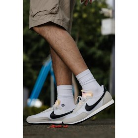 Resim Nike Waffle Trainer 2 Sneaker White Günlük Spor Ayakkabı Beyaz 