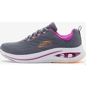 Resim Skechers Skech - Air Meta - Aired Out Kadın Gri Spor Ayakkabı 150131 Gymt Gri 