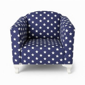 Resim Lacivert Yıldızlı 0/6 Yaş Ayaklı Çocuk Koltuğu Lacivert 