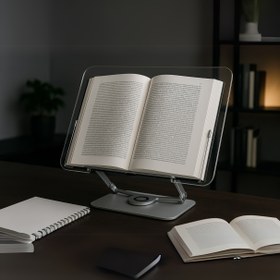 Resim 360 Derece Dönebilen Kitap Tutucu Stand 