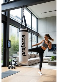 Resim Proforce Boks Torbası 100 Cm 100x33 Gri Siyah 