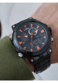 Resim Naviforce Erkek Kol Saati Çift Kordonlu Dijital & Analog 2104 