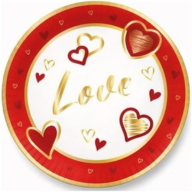 Resim Romantik Yemek Seti Sevgililer Günü Doğum Günü Yıl Dönümü Evlilik Teklifi Aksesuar Kırmızı 