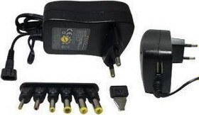 Resim YKA 3 Volt - 12 Volt 2 Amper Ayarlı çok Uçlu Switch Mode Plastik Kasa Adaptör 