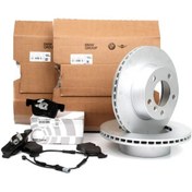 Resim Bmw F20 Kasa 120i Ön Fren Disk Ve Fren Balata Takımı Orjinal 34116792215 - 34116858910 - 540051112 
