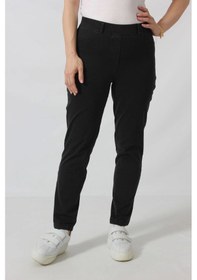 Resim Moda Berray Ps-105 Gizli Cep Detaylı Toparlayıcı Puntoroma Siyah Tayt Siyah 