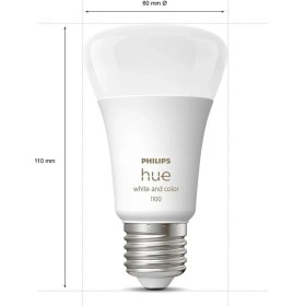 Resim Philips Hue Wca 9W E27 Renkli Akıllı Ampul 3'lü Başlangıç Seti, Hue Bridge Dahildir 
