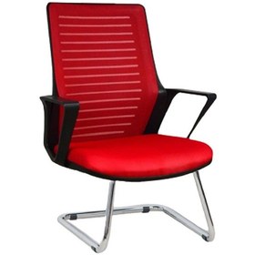 Resim Ary Fileli Misafir Koltuğu Kırmızı 