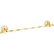 Resim Serel Luna Uzun Havluluk Banyo Askısı Altın Gold Paslanmaz- Pirinç 140110006A Altın 