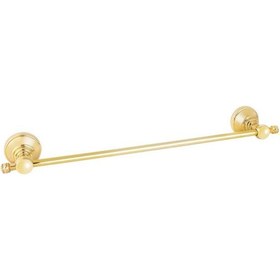 Resim Serel Luna Uzun Havluluk Banyo Askısı Altın Gold Paslanmaz- Pirinç 140110006A Altın 