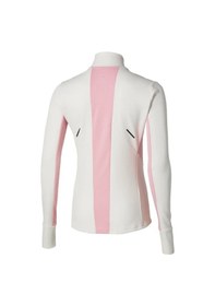 Resim Mizuno Active Warmalite Yarım Fermuarlı Kadın Sweatshirt Beyaz Çok Renkli 