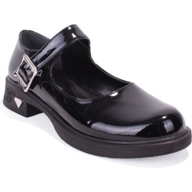 Resim Dagoster DZA07-1004V01 Siyah Rugan Günlük Loafer Kadın Ayakkabı 