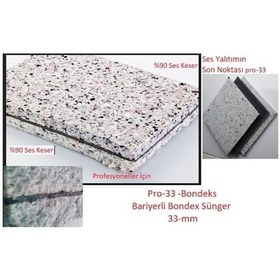 Resim Ses Yalıtım Bondex Bariyerli (Pro-33) 33 Mm (429839727) 