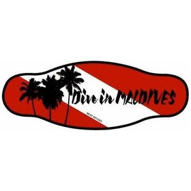 Resim BestDivers Maske Arkalığı Maldive Neopren Gümüş 