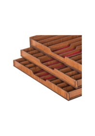 Resim Hediyelik Tesbihlik Mdf Tesbih Kutusu Ahşap 3 Katlı Tesbihlik 30'lu 