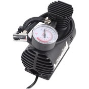 Resim Dianziye 12v Abs Malzemeli Mini Hava Pompa, Dial Göstergeli, Hızlı Isı Dağıtımı, Otomobil Motosiklet Bisiklet İçin Taşınabilir 
