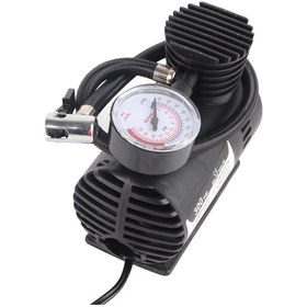 Resim Dianziye 12v Abs Malzemeli Mini Hava Pompa, Dial Göstergeli, Hızlı Isı Dağıtımı, Otomobil Motosiklet Bisiklet İçin Taşınabilir 