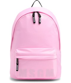 Resim Çocuklar için Logo Baskılı Sırt Çantası - Pembe - One Size 