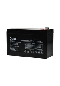 Resim Ttec Base 12v 7ah Bakımsız Kuru Akü N11.16847 Ağustos 2024 Üretim 