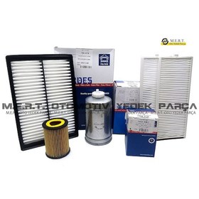 Resim Hyundai Accent Admire 1.5 Crdi Dizel Filtre Bakım Seti 2004-2006 