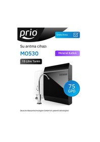 Resim Prio Mo530 Slim 15 L Tanklı Pompasız Su Arıtma Cihazı 