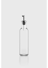 Resim Renga Voca 250 Ml Metal Kapaklı Tıpalı Cam Yağlık 151006 Gümüş 