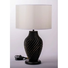 Resim Maral Tasarım Mermer Desenli Abajür MT-D101M-B 