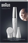 Resim Braun Islak Kuru Şarjlı Facespa Pro 910 2in 1 Yüz Epilatörü 