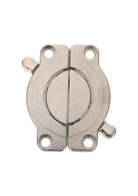 Resim Hombey Gümüş Renkli Çinko Alaşımlı Masa Kilidi - Tahta Yapıtları İçin Sağlam Kilitleme Ve Düzenli Tutma Fonksiyonu 