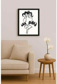 Resim Nezih Danyal Tipler Kişiye Özel Sertifikalı Sınırlı Fine Art Karikatür Baskı NTP00016 