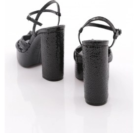 Resim DGN 44 Kadin Platform Topuklu Ayakkabi 