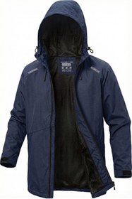 Resim Ghassy Co Erkek Rüzgarlık/yağmurluk Outdoor Omuz Detaylı Mevsimlik Lacivert Spor Ceket 