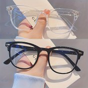 Resim 2 adet Kare Moda Gözlüğü, Unisex Trendy Tam Çerçeveli Gözlükler Günlük Seyahat için, Arkadaşlar için Mükemmel Hediye 