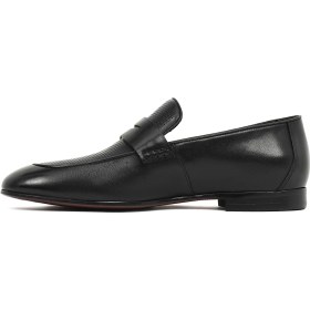 Resim Derimod Erkek Siyah Deri Klasik Loafer 26SFD695014 