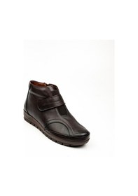 Resim Scavia 572 Ortopedik Hakiki Kadın Deri Bot Kahverengi 