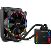 Resim Dark AquaForce W126 12cm FRGB LED Fan + Pompa, Intel & AMD Uyumlu Sıvı Soğutma Sistemi (DKCCW126) 