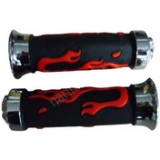 Resim Motor Elcik Alevli-iskeletli Kırmızı 