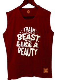Resim TOP GLORY Trainbeast Kolsuz Sporcu T-shirt Tank Top 