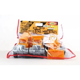 Resim İRHANLAR Oyuncak Inşaat Seti Kamyon-Kepçe-Silindir 26X13 cm 