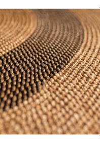 Resim Madame Coco Alsace Yuvarlak Kilim - Naturel/siyah - 120 Cm 8684427193228 Çok Renkli 