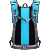 Resim Pazly Outdoor Hafif Sırt Çantası - Suya Dayanıklı, Bisiklet, Kamp, Yürüyüş İçin Ideal Mavi Mavi 