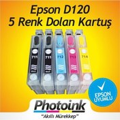 Resim Epson D120 Uyumlu Kolay Dolan Kartuşlar (Dolu) 