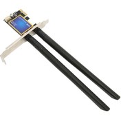 Resim Springsun 1200mbps Pcı-ex1 Bilgisayar Ağ Kartı, Bt4.0 Desteği, 2.4g/5g Çift Bantlı, 802.11ac Wifi Adaptörü, Hızlı Oynama Ve Akış İçin 