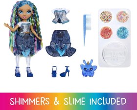 Resim Rainbow High Parıltılar ve Slime Serisi Bebeği - Skyler 122418 