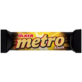 Resim Ülker Metro Çikolata Nugalı Bar 36 G 