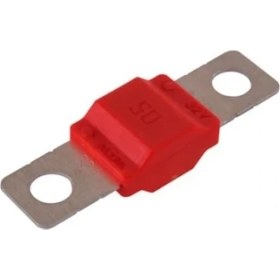 Resim MTA MİDİVAL SİGORTA KIRMIZI 50 A (40*12 MM) 