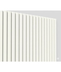 Resim Bella Wall Slim Akustik 14 Çita Soft Duvar Paneli Soft Beyaz - Wall 606 1 Paket (5 Adet) 
