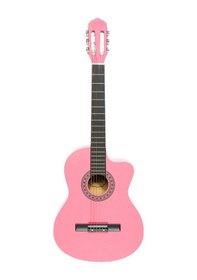 Resim Cg-3901pk Klasik Gitar 4/4 Sap Ayarlı Kesik Kasa Full Set 
